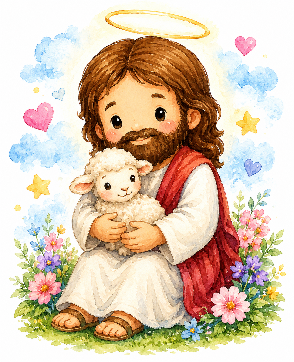 15 + 1 NOA Arte + 2 Clipart Free. Christian Kids Watercolor Clipart Bundle | PNG Clipart & Digital Designs | Bible Stories | Sunday School | Homeschool | Printable