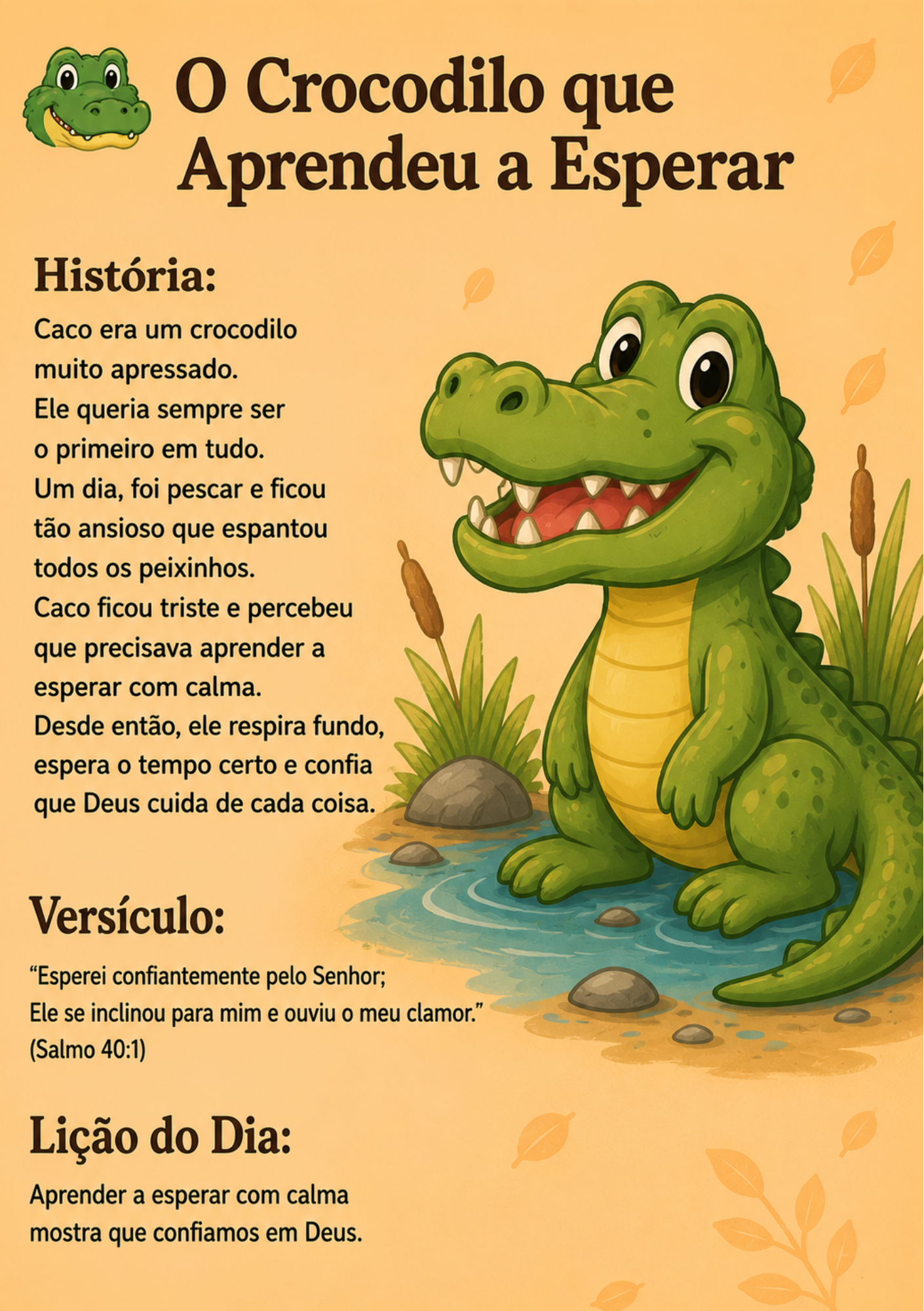 ARCA DE NOÉ KIDS 
Livro de história sobre Deus e os animais Volume 1