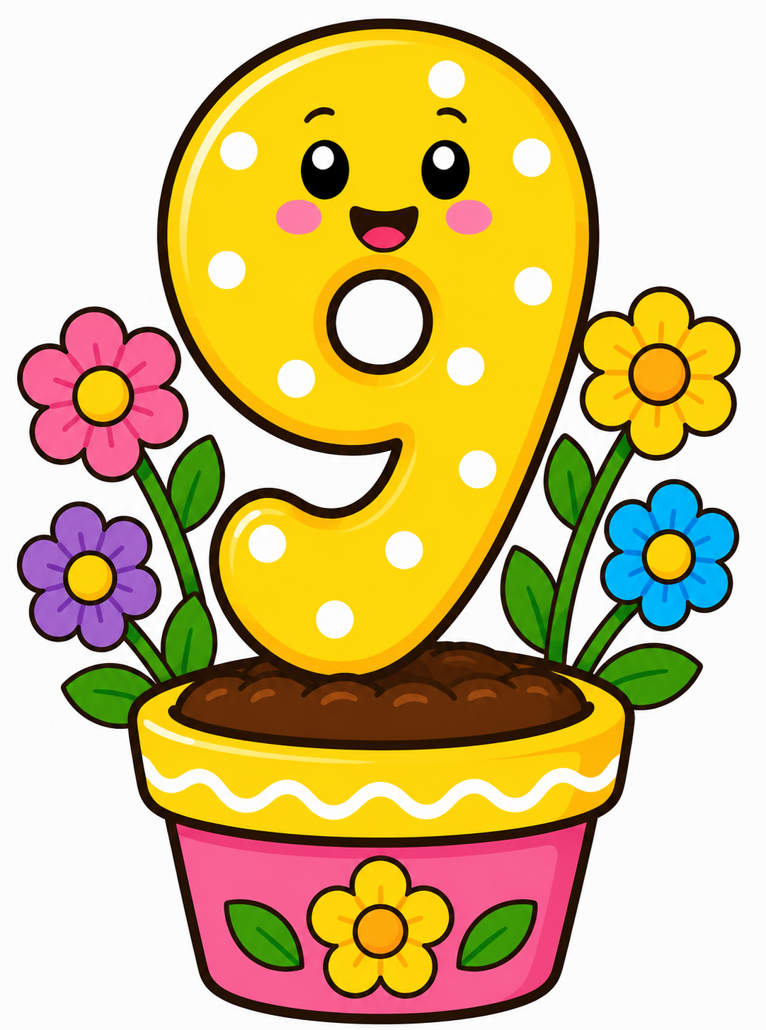 Enchanted Garden Numbers – Educational Kit (1–10)