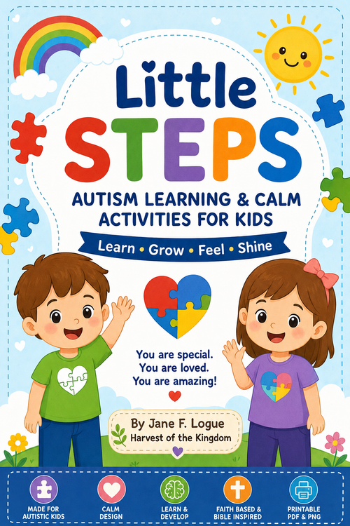 Autism Printable Bund/This book helps children:  * 🌈 Develop fine motor skills through coloring and activities.
* 💬 Encourage communication and language development.
* 🧩 Improve focus, attention, and cognitive skills.
* ❤️ Build confidence in a gentle