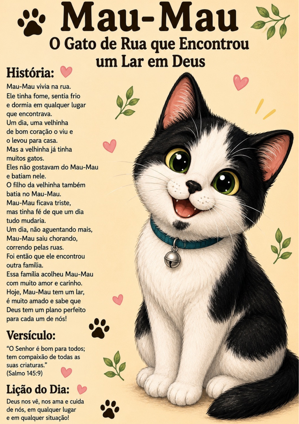 ARCA DE NOÉ KIDS 
Livro de história sobre Deus e os animais Volume 1