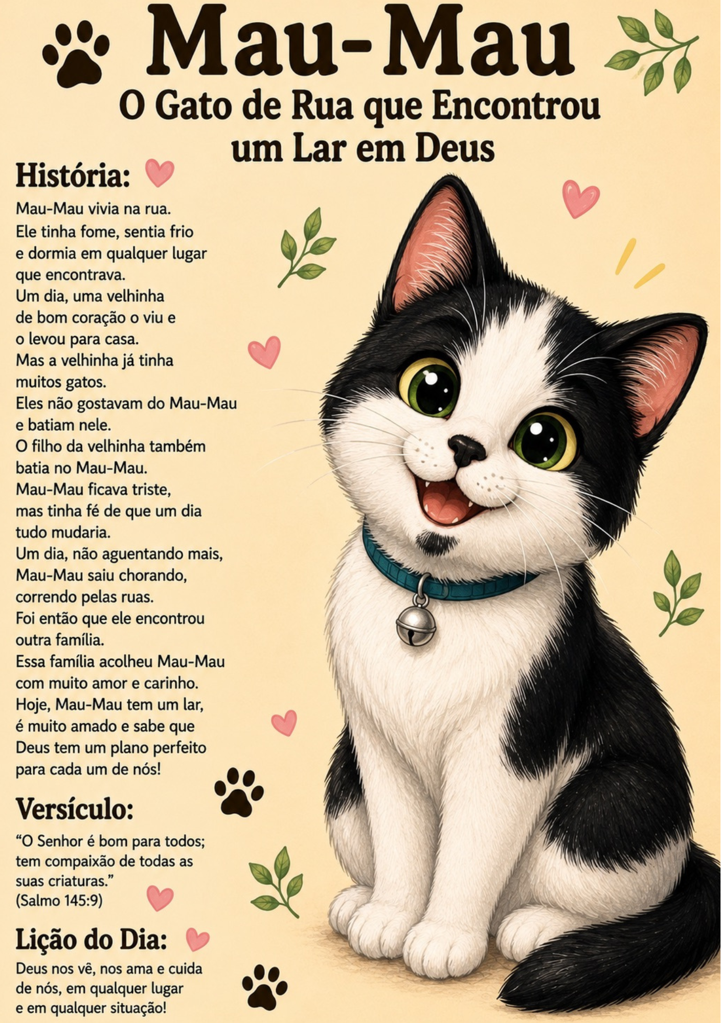 ARCA DE NOÉ KIDS 
Livro de história sobre Deus e os animais Volume 1