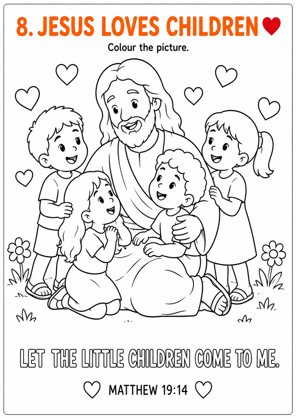 Learning with Jesus – Christian Autism Printable Activity Page | PNG Digital Download: This book helps children:

* 🌈 Develop fine motor skills through colouring and activities.
* 💬 Encourage communication and language development.
* 🧩 Improve focus.