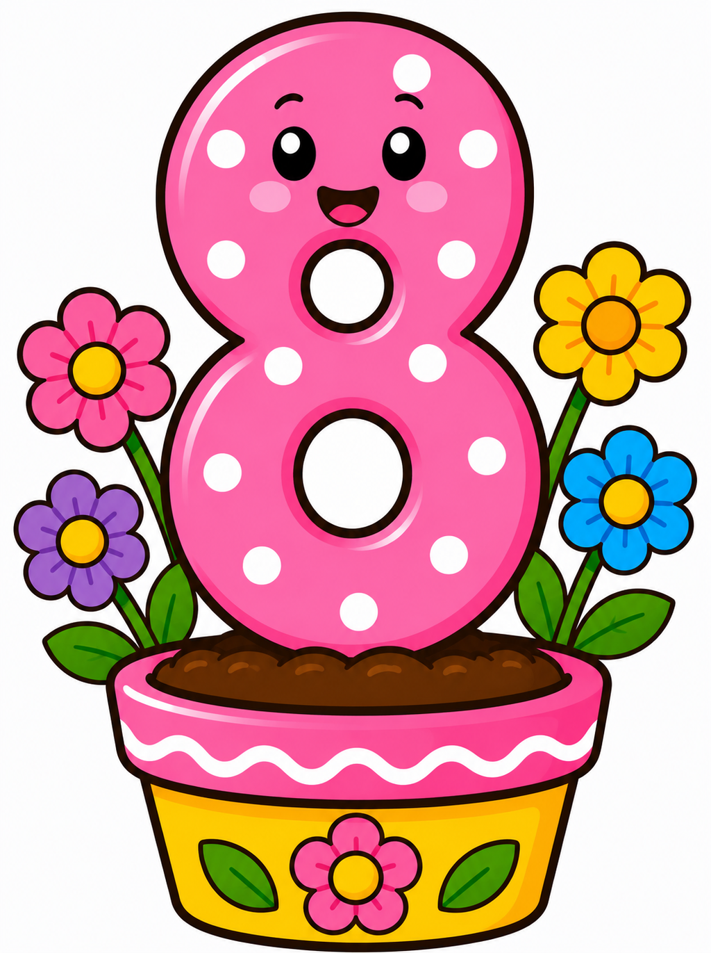 Enchanted Garden Numbers – Educational Kit (1–10)