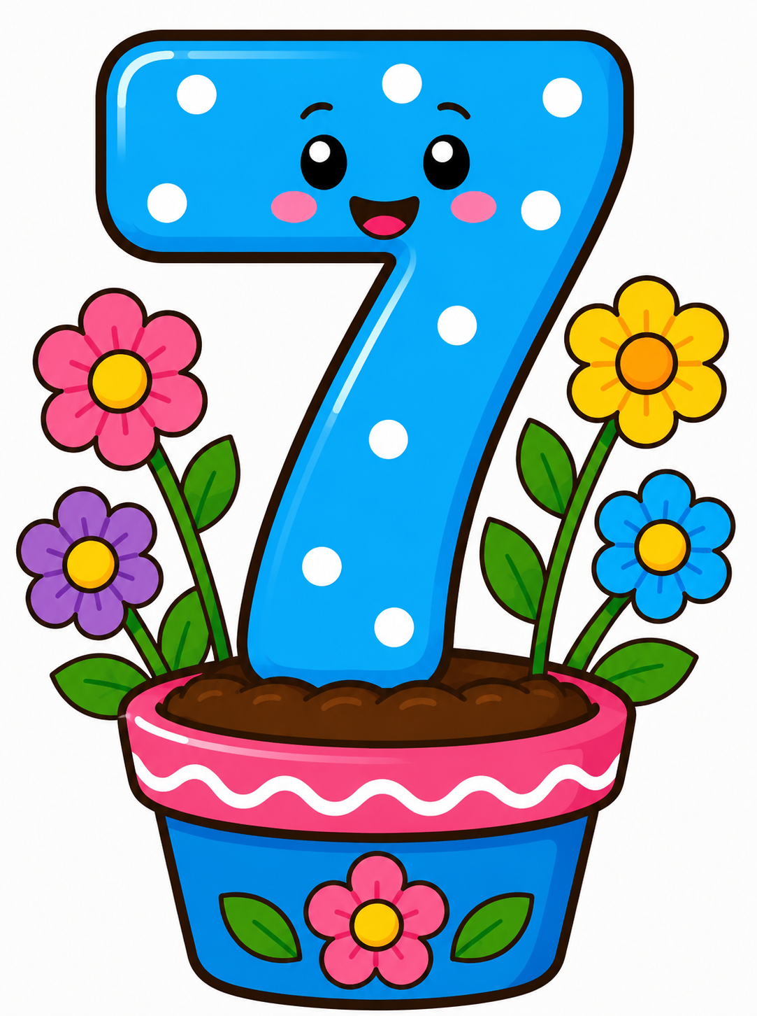 Enchanted Garden Numbers – Educational Kit (1–10)
