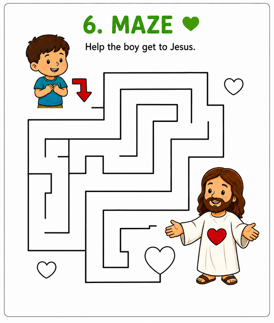 Learning with Jesus – Christian Autism Printable Activity Page | PNG Digital Download: This book helps children:

* 🌈 Develop fine motor skills through colouring and activities.
* 💬 Encourage communication and language development.
* 🧩 Improve focus.