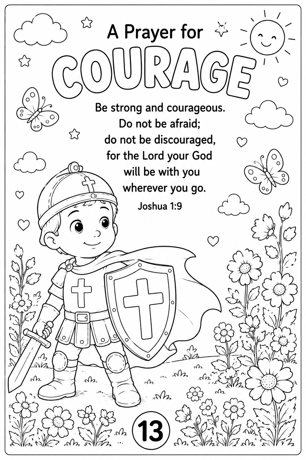 Pray Every Day Colouring Book | Christian Printable Activity Book for Kids | 20 PNG Pages | Bible Verses & Prayer Activities | Ages 4–12