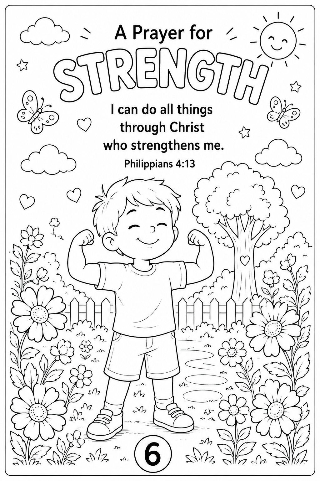 Pray Every Day Colouring Book | Christian Printable Activity Book for Kids | 20 PNG Pages | Bible Verses & Prayer Activities | Ages 4–12