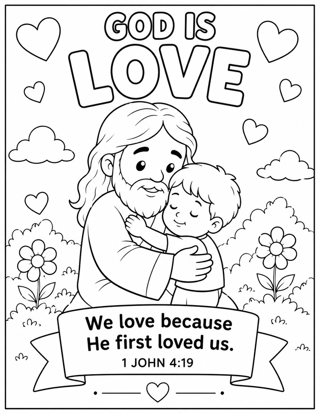 Christian Colouring Club for Kids