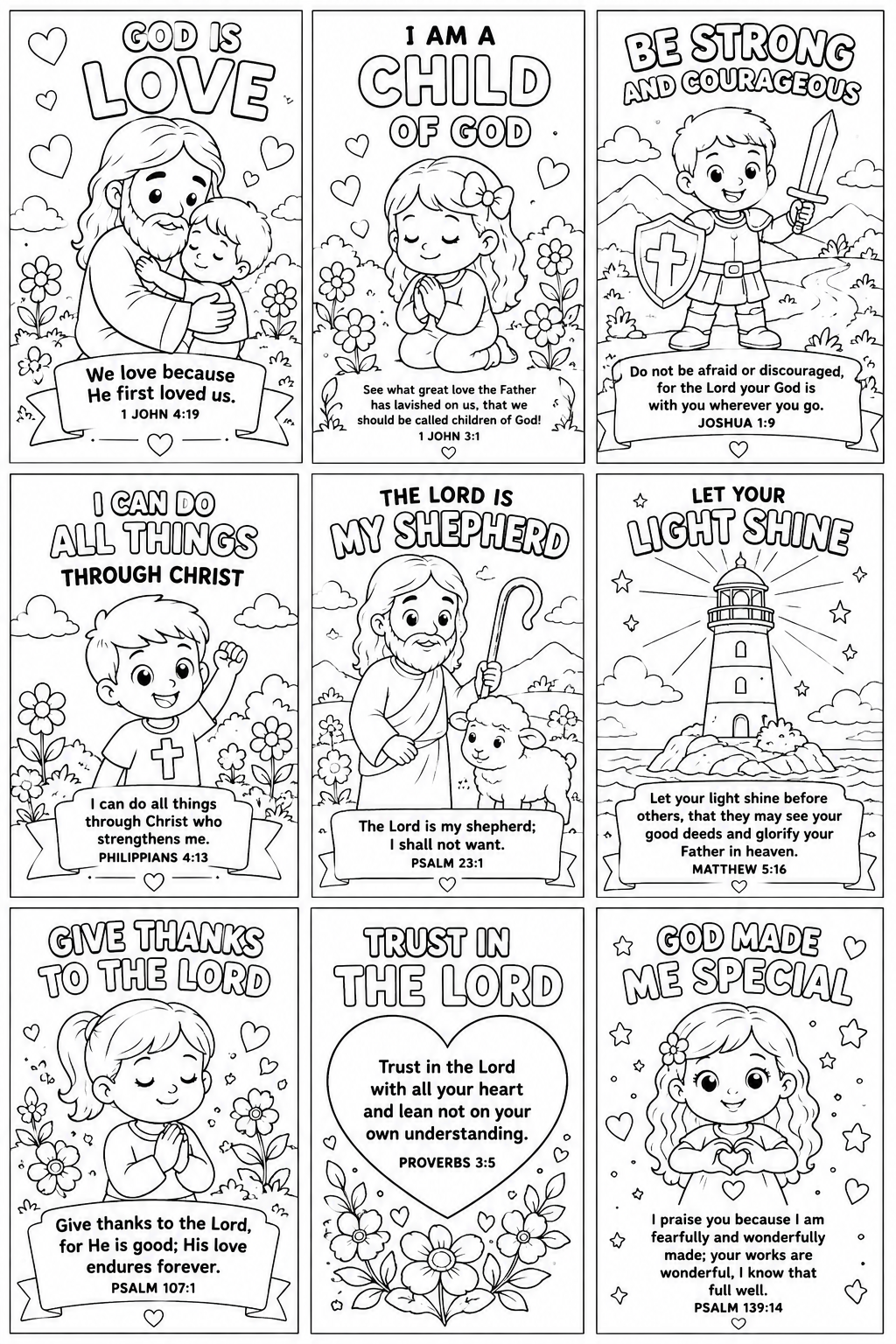 Christian Colouring Club for Kids